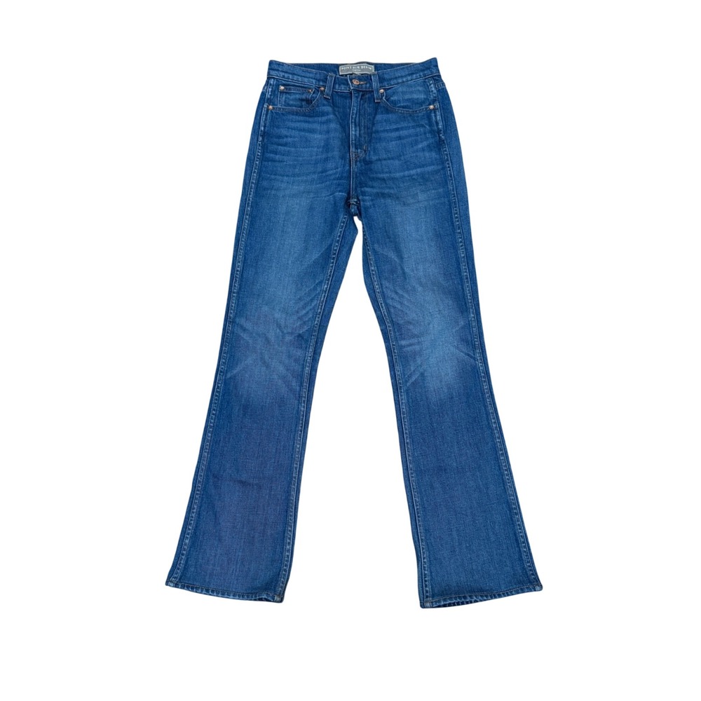 J.Crew Point Sur Denim High Rise Boot Cut Flare Jeans Medium Wash 27 Classic